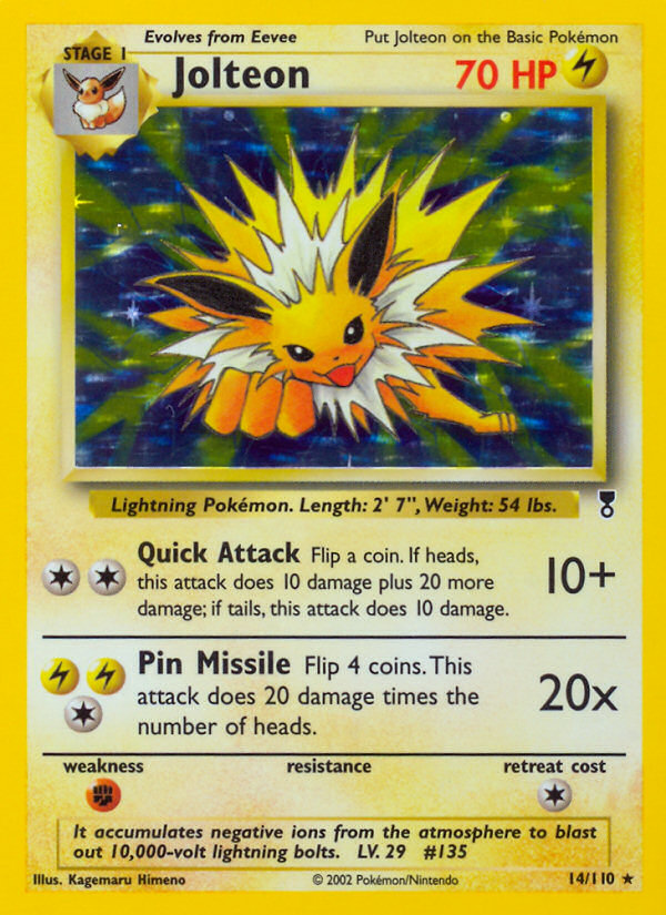 Jolteon (14/110) [Legendary Collection] | Gear Gaming Bentonville