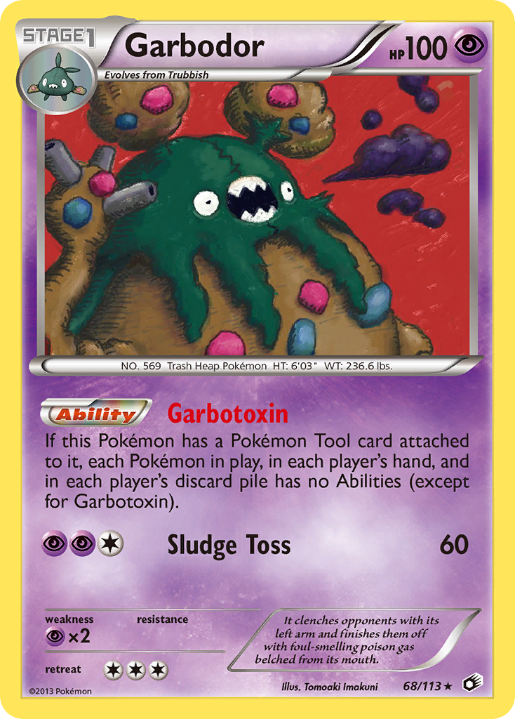 Garbodor (68/113) [Black & White: Legendary Treasures] | Gear Gaming Bentonville