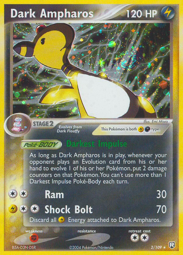 Dark Ampharos (2/109) [EX: Team Rocket Returns] | Gear Gaming Bentonville