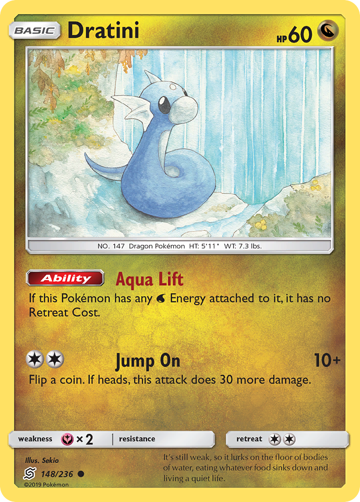 Dratini (148/236) [Sun & Moon: Unified Minds] | Gear Gaming Bentonville