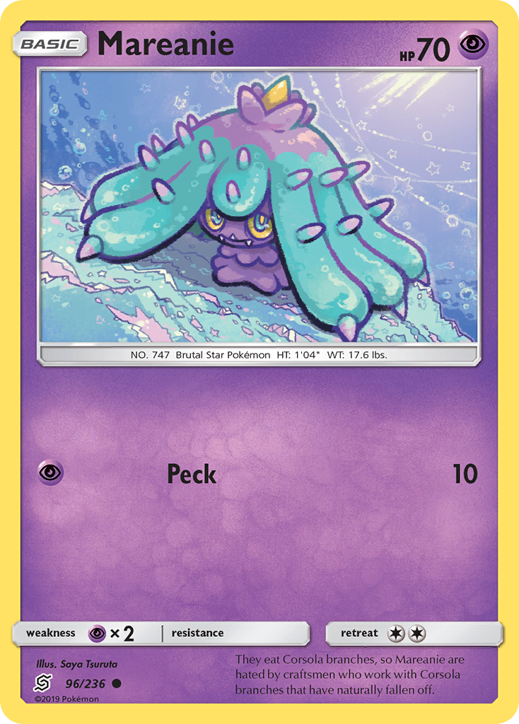 Mareanie (96/236) [Sun & Moon: Unified Minds] | Gear Gaming Bentonville