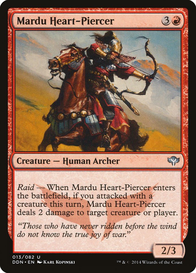 Mardu Heart-Piercer [Duel Decks: Speed vs. Cunning] | Gear Gaming Bentonville