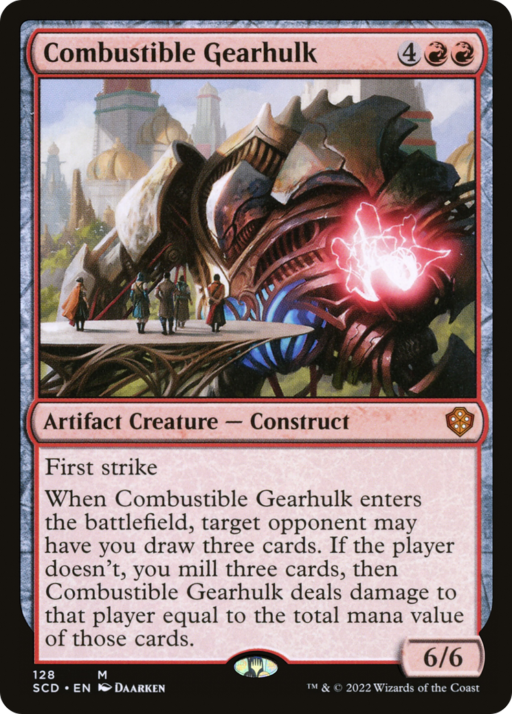 Combustible Gearhulk [Starter Commander Decks] | Gear Gaming Bentonville