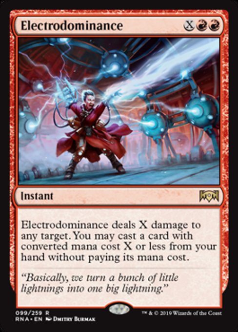 Electrodominance [Ravnica Allegiance] | Gear Gaming Bentonville