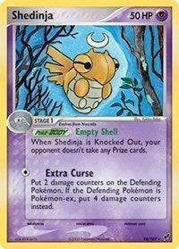 Shedinja (14/107) (Theme Deck Exclusive) [EX: Deoxys] | Gear Gaming Bentonville