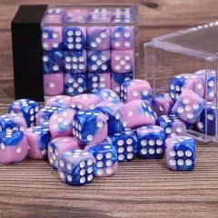 (Pink + Blue) 12mm D6 block of 36 dice | Gear Gaming Bentonville