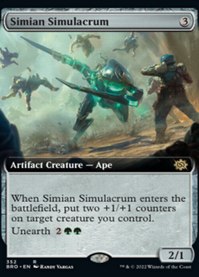 Simian Simulacrum (Extended Art) [The Brothers' War] | Gear Gaming Bentonville