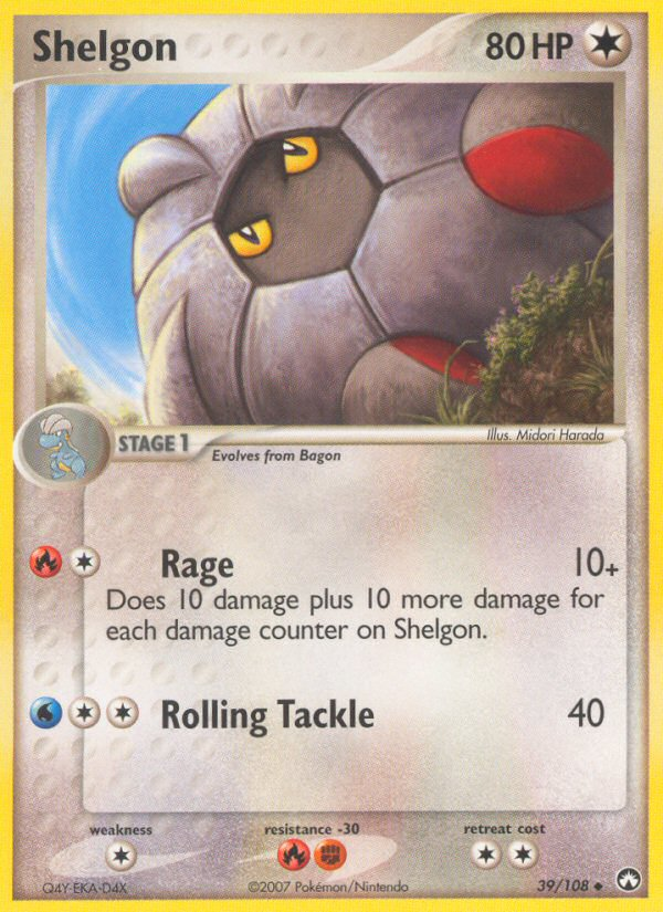 Shelgon (39/108) [EX: Power Keepers] | Gear Gaming Bentonville