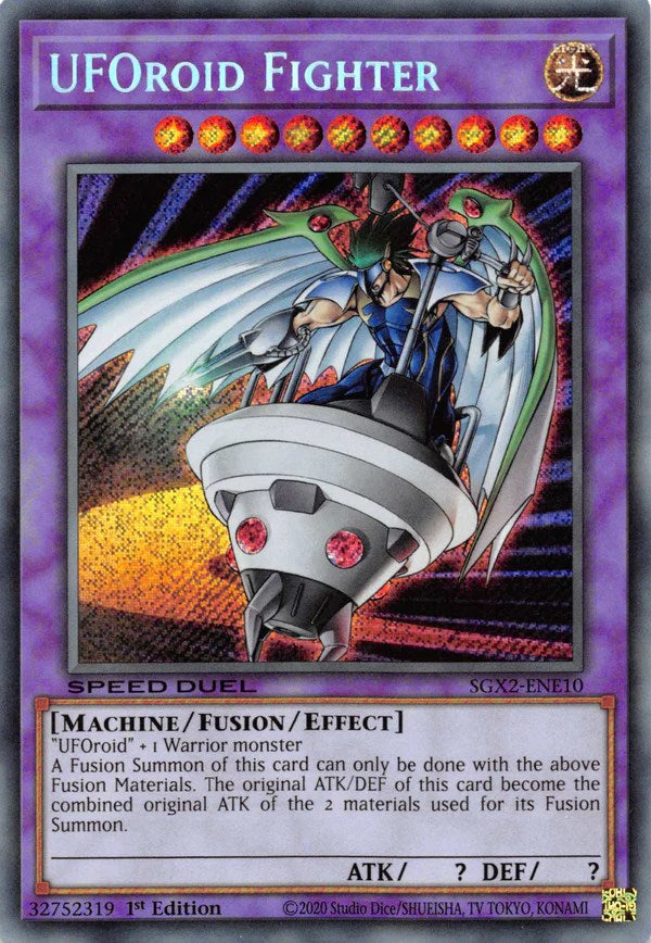 UFOroid Fighter [SGX2-ENE10] Secret Rare | Gear Gaming Bentonville