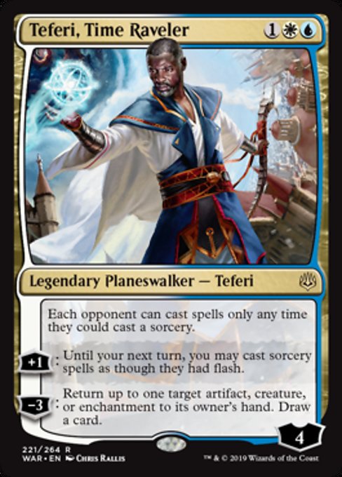 Teferi, Time Raveler [War of the Spark] | Gear Gaming Bentonville