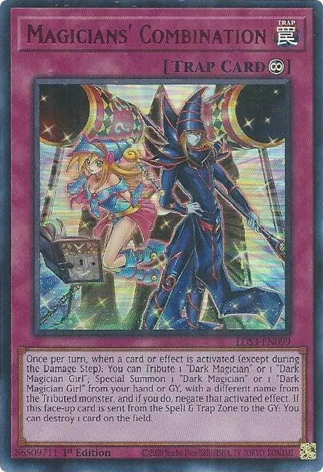 Magicians' Combination (Red) [LDS3-EN099] Ultra Rare | Gear Gaming Bentonville