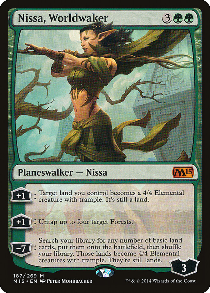 Nissa, Worldwaker [Magic 2015] | Gear Gaming Bentonville