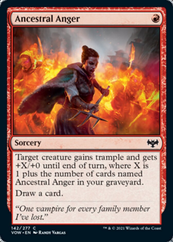 Ancestral Anger [Innistrad: Crimson Vow] | Gear Gaming Bentonville