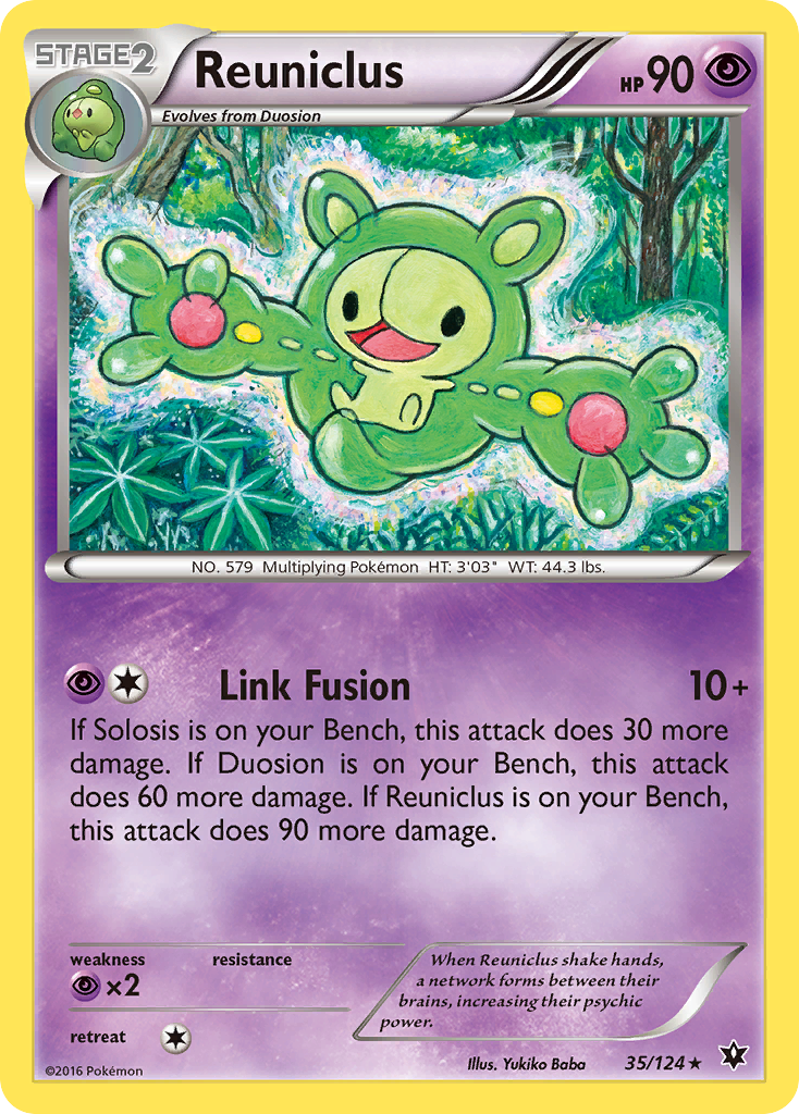 Reuniclus (35/124) [XY: Fates Collide] | Gear Gaming Bentonville