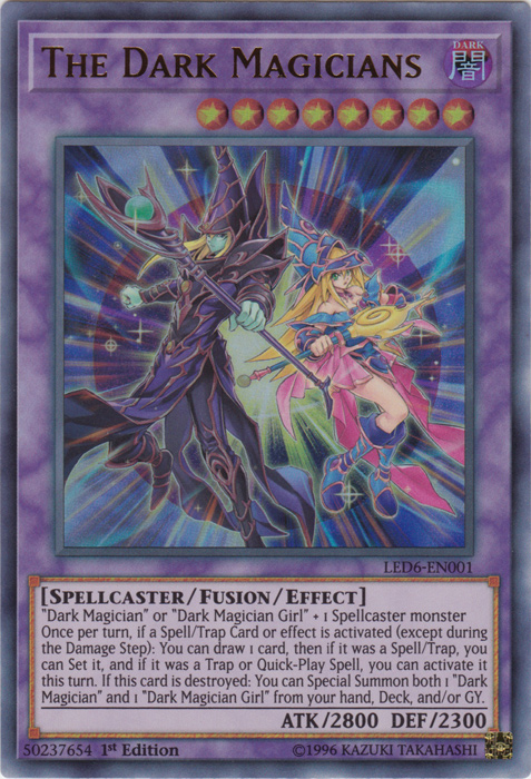 The Dark Magicians [LED6-EN001] Ultra Rare | Gear Gaming Bentonville