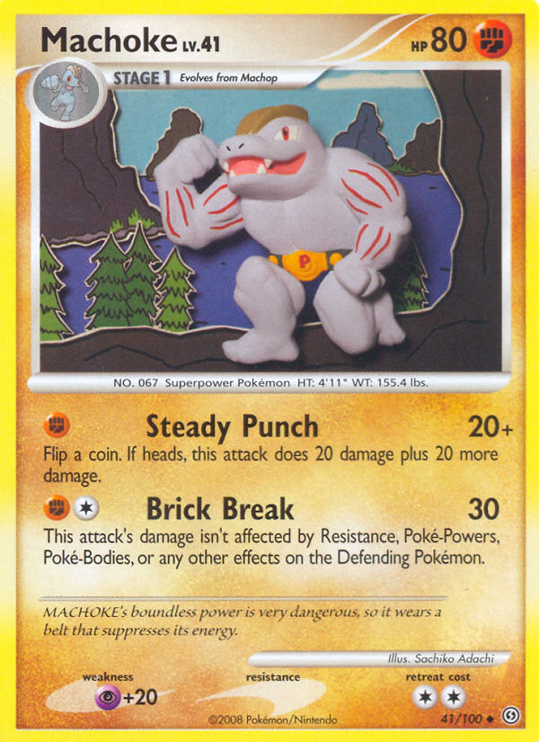 Machoke (41/100) [Diamond & Pearl: Stormfront] | Gear Gaming Bentonville