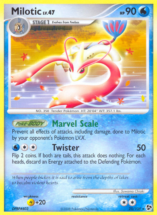 Milotic (25/106) [Diamond & Pearl: Great Encounters] | Gear Gaming Bentonville