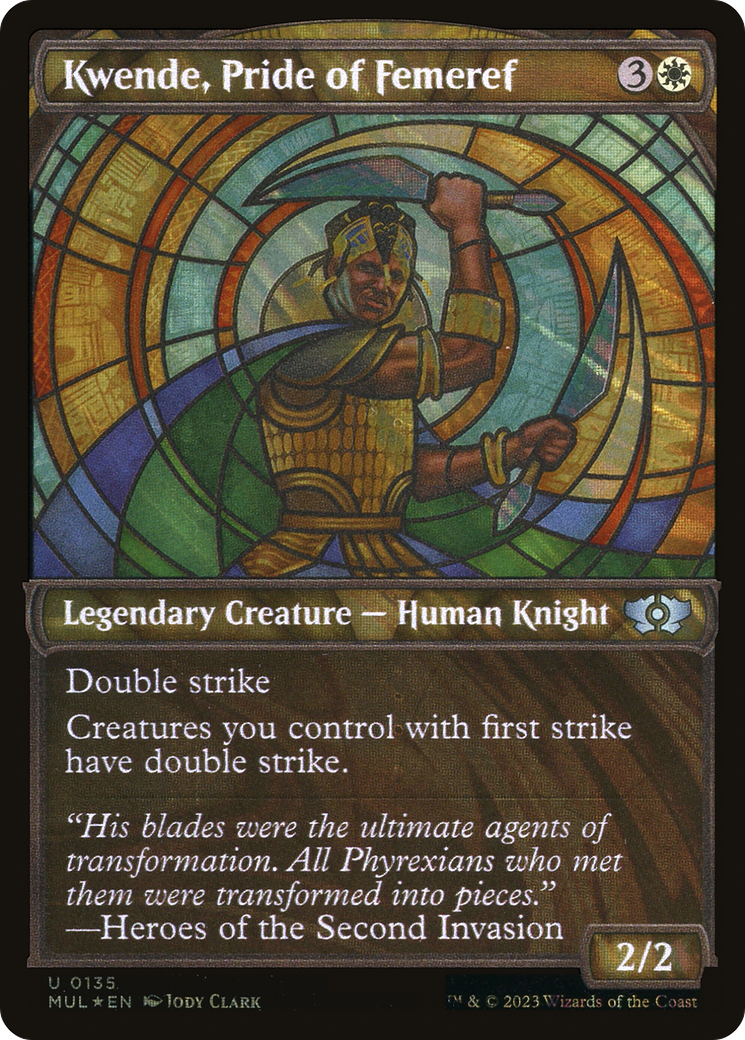 Kwende, Pride of Femeref (Halo Foil) [Multiverse Legends] | Gear Gaming Bentonville