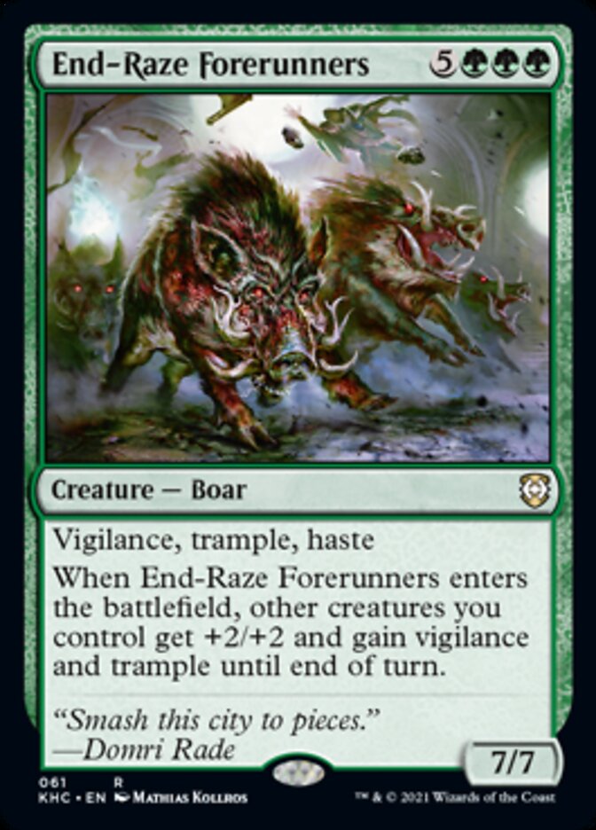 End-Raze Forerunners [Kaldheim Commander] | Gear Gaming Bentonville