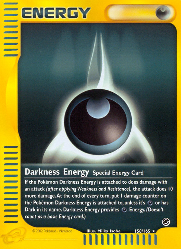 Darkness Energy (158/165) [Expedition: Base Set] | Gear Gaming Bentonville