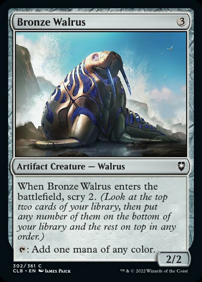 Bronze Walrus [Commander Legends: Battle for Baldur's Gate] | Gear Gaming Bentonville