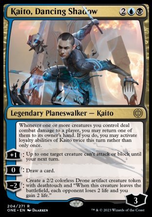 Kaito, Dancing Shadow (Promo Pack) [Phyrexia: All Will Be One Promos] | Gear Gaming Bentonville