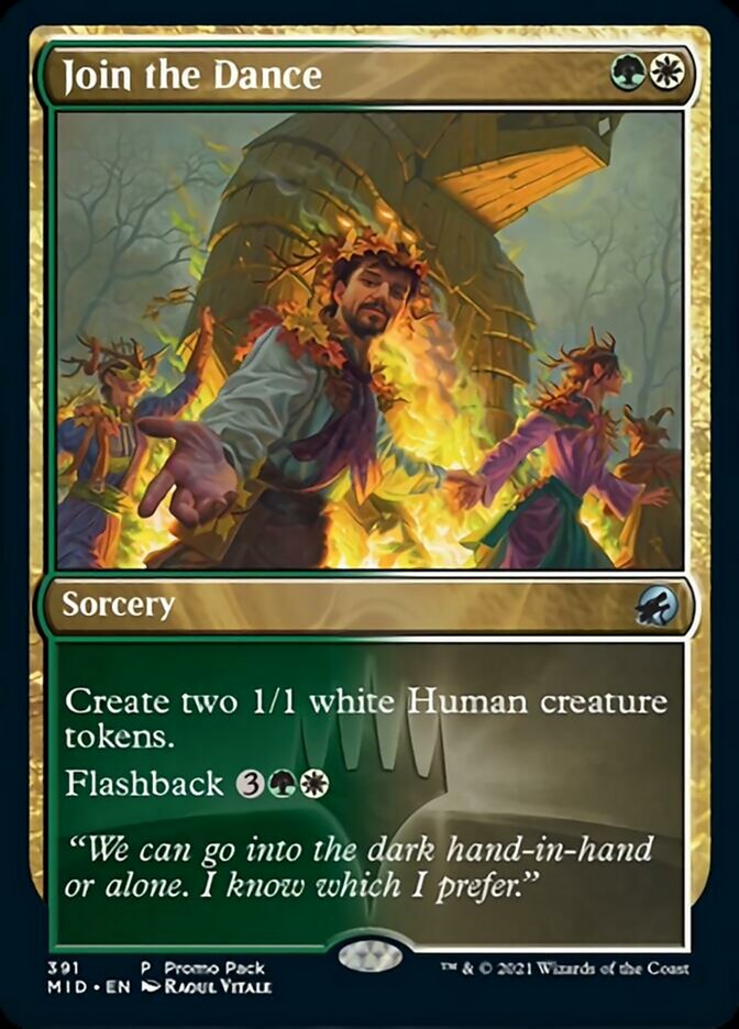 Join the Dance (Promo Pack) [Innistrad: Midnight Hunt Promos] | Gear Gaming Bentonville