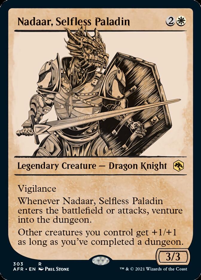 Nadaar, Selfless Paladin (Showcase) [Dungeons & Dragons: Adventures in the Forgotten Realms] | Gear Gaming Bentonville