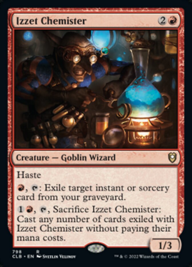 Izzet Chemister [Commander Legends: Battle for Baldur's Gate] | Gear Gaming Bentonville