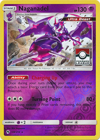 Naganadel (108/214) (League Promo) [Sun & Moon: Lost Thunder] | Gear Gaming Bentonville