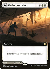 Ondu Inversion // Ondu Skyruins (Extended Art) [Zendikar Rising] | Gear Gaming Bentonville
