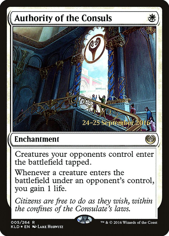 Authority of the Consuls  [Kaladesh Prerelease Promos] | Gear Gaming Bentonville