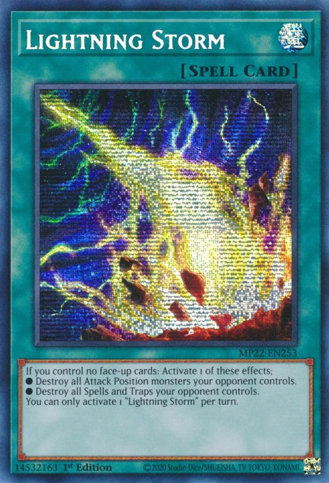 Lightning Storm [MP22-EN253] Prismatic Secret Rare | Gear Gaming Bentonville