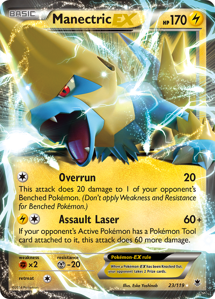 Manectric EX (23/119) [XY: Phantom Forces] | Gear Gaming Bentonville