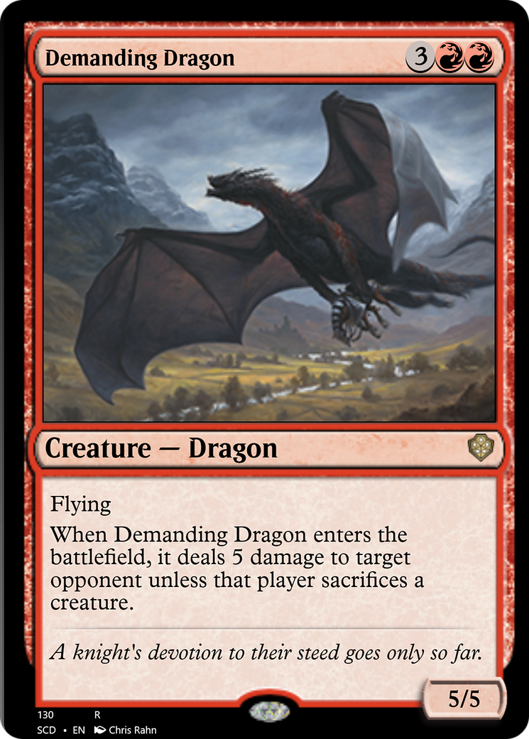 Demanding Dragon [Starter Commander Decks] | Gear Gaming Bentonville