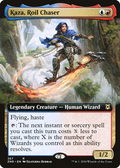 Kaza, Roil Chaser (Extended Art) [Zendikar Rising] | Gear Gaming Bentonville