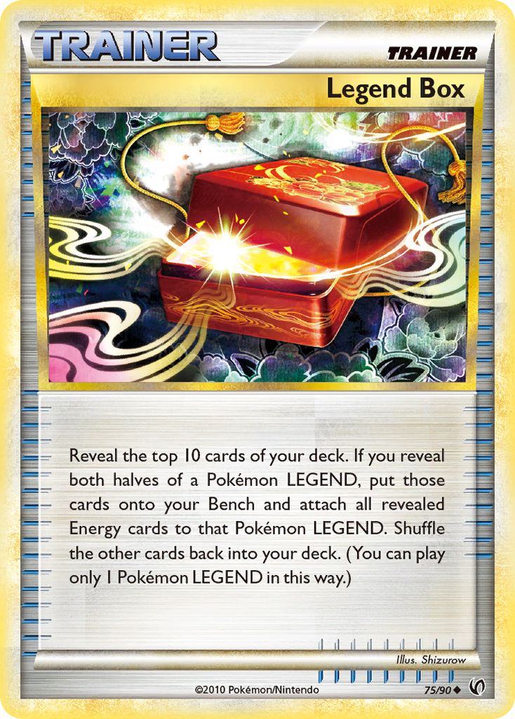 Legend Box (75/90) [HeartGold & SoulSilver: Undaunted] | Gear Gaming Bentonville