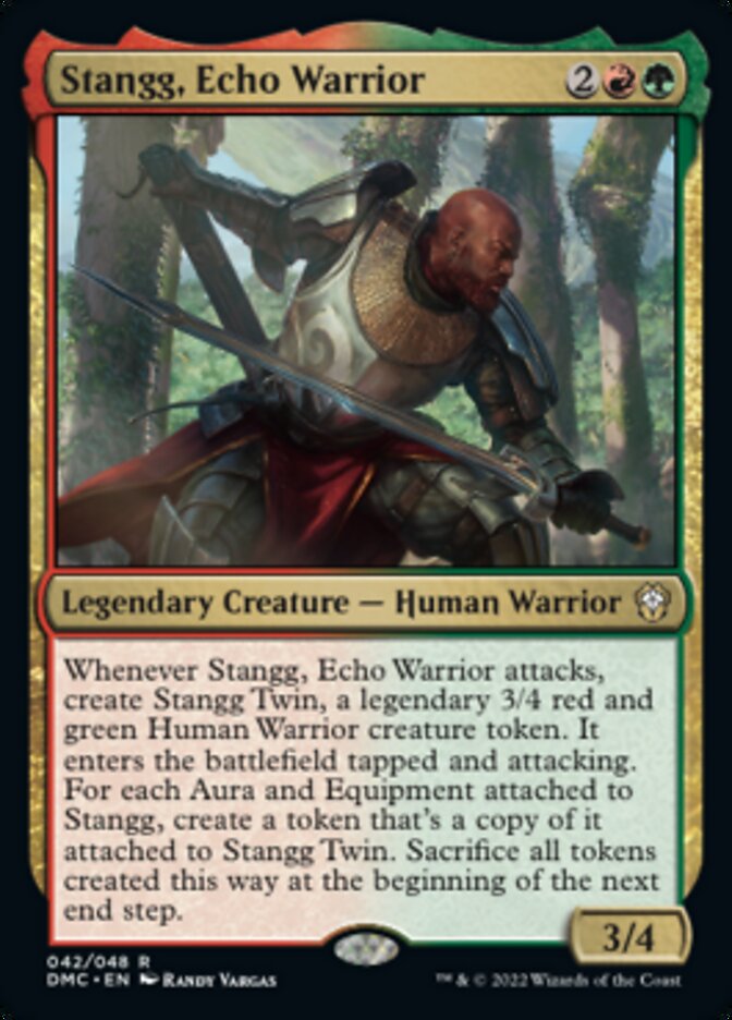 Stangg, Echo Warrior [Dominaria United Commander] | Gear Gaming Bentonville