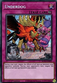 Underdog [BLVO-EN092] Secret Rare | Gear Gaming Bentonville