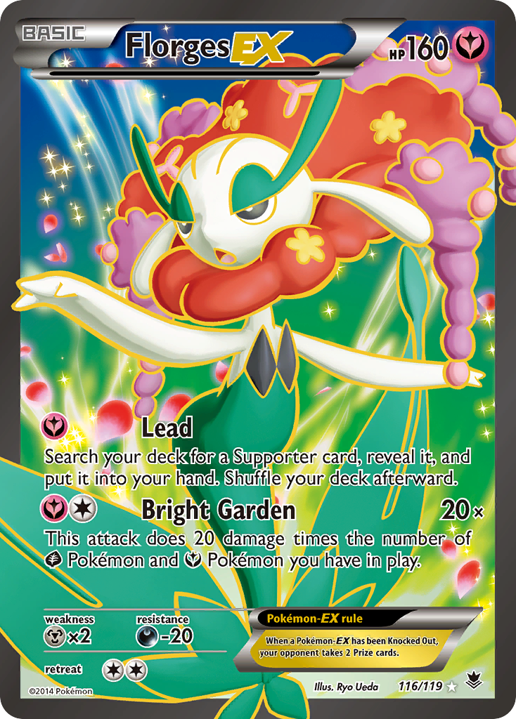 Florges EX (116/119) [XY: Phantom Forces] | Gear Gaming Bentonville