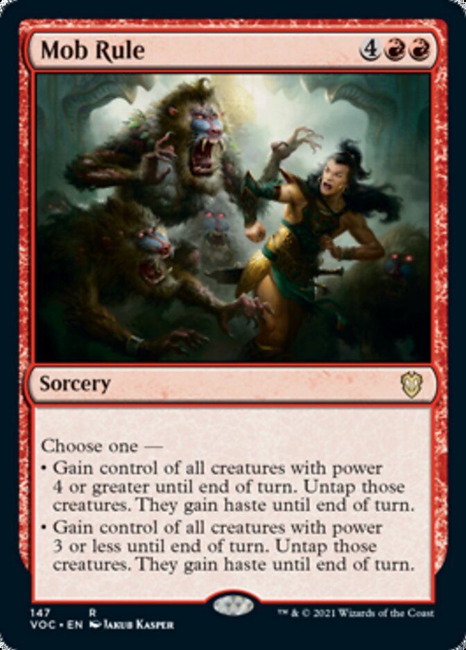 Mob Rule [Innistrad: Crimson Vow Commander] | Gear Gaming Bentonville