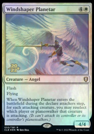 Windshaper Planetar [Commander Legends: Battle for Baldur's Gate Prerelease Promos] | Gear Gaming Bentonville