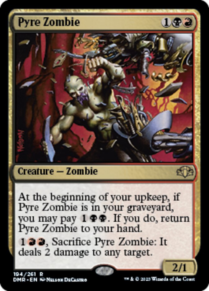 Pyre Zombie [Dominaria Remastered] | Gear Gaming Bentonville