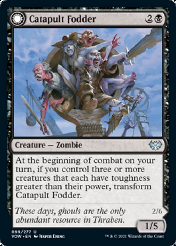 Catapult Fodder // Catapult Captain [Innistrad: Crimson Vow] | Gear Gaming Bentonville