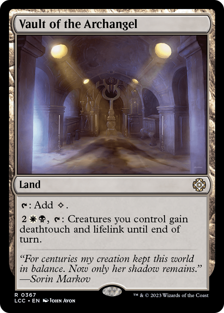 Vault of the Archangel [The Lost Caverns of Ixalan Commander] | Gear Gaming Bentonville