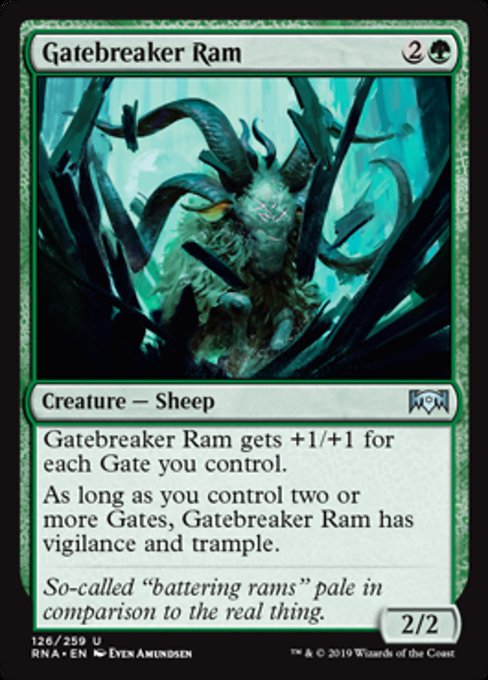 Gatebreaker Ram [Ravnica Allegiance] | Gear Gaming Bentonville