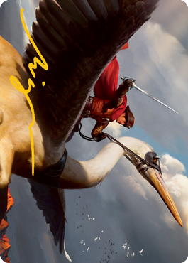 Rem Karolus, Stalwart Slayer Art Card (Gold-Stamped Signature) [Innistrad: Midnight Hunt Art Series] | Gear Gaming Bentonville