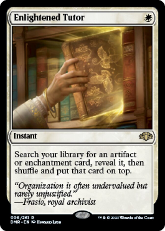 Enlightened Tutor [Dominaria Remastered] | Gear Gaming Bentonville