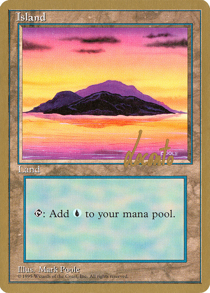 Island (ml368) (Michael Loconto) [Pro Tour Collector Set] | Gear Gaming Bentonville