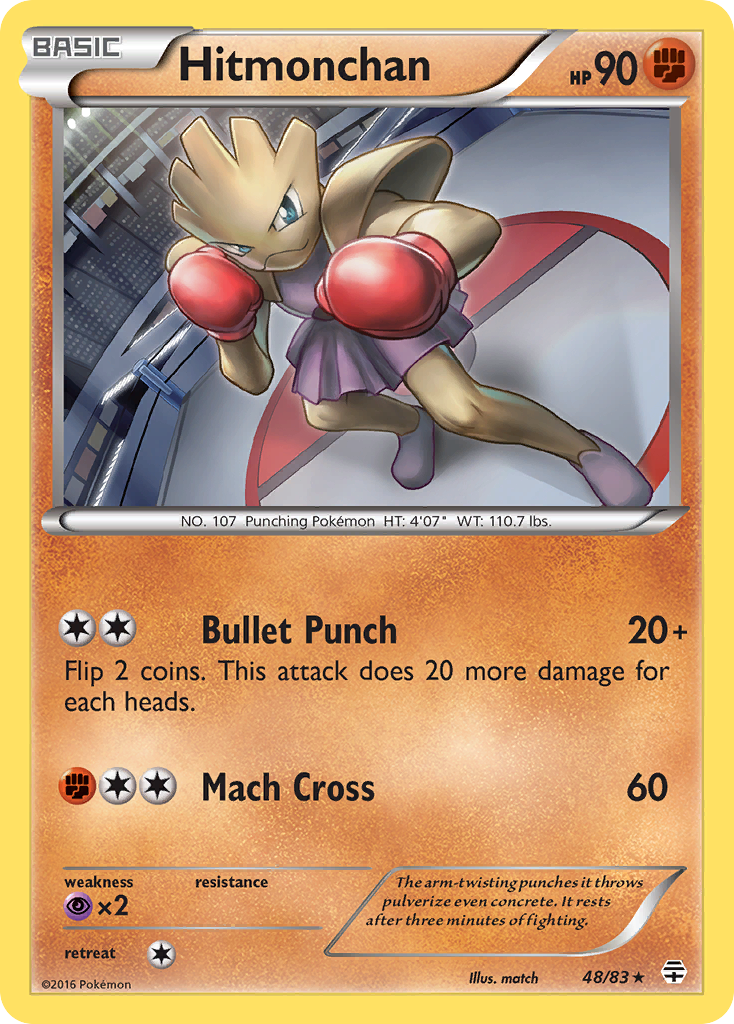 Hitmonchan (48/83) [XY: Generations] | Gear Gaming Bentonville